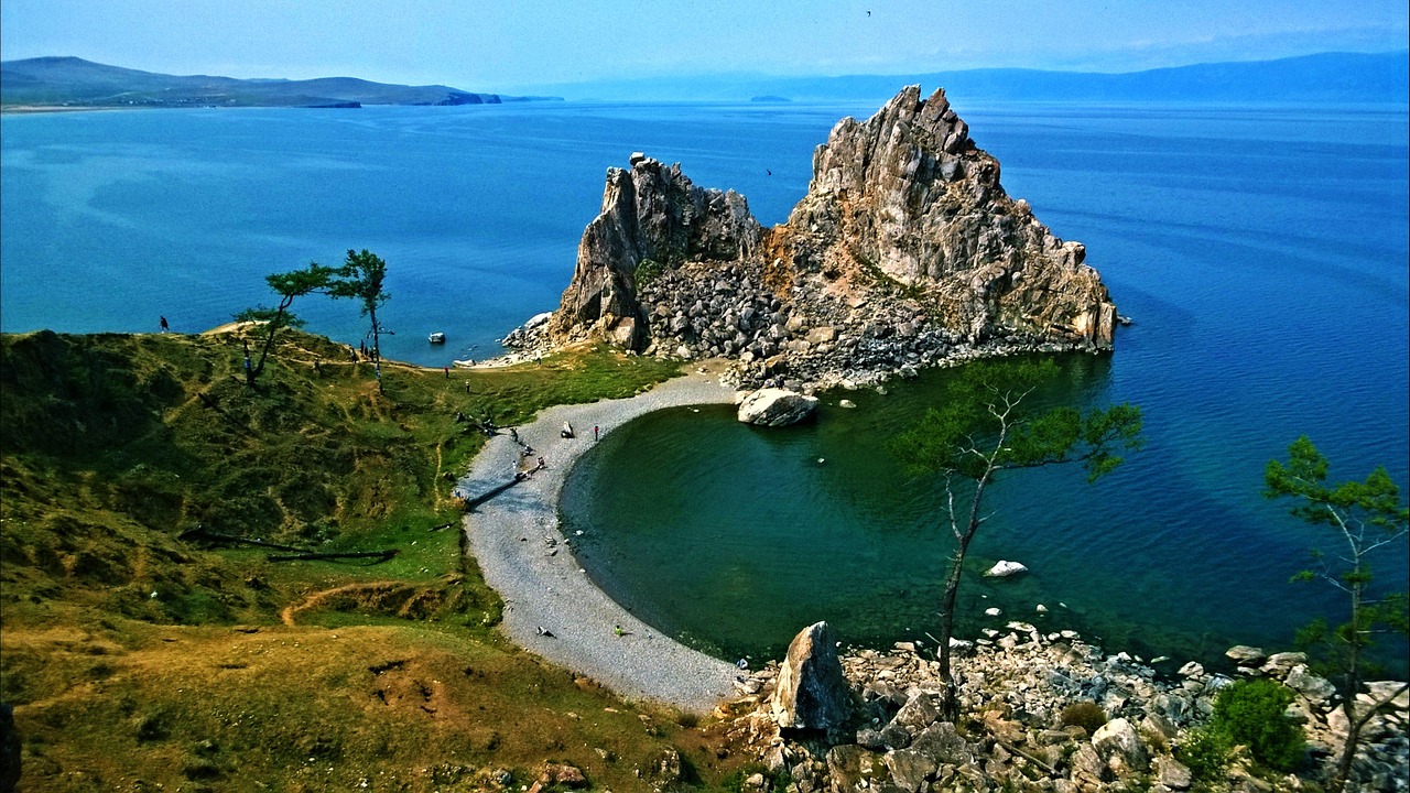 Baikal im Frühling
